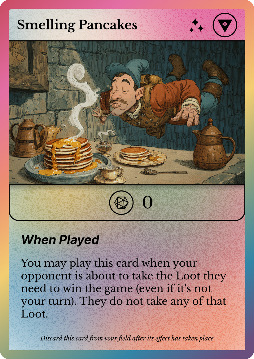 Smelling Pancakes